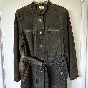 Caslon genuine leather jacket